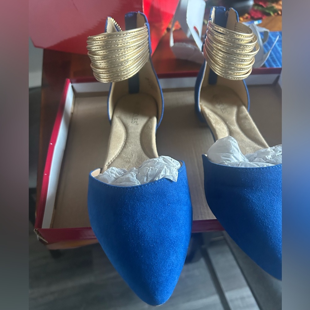 Blue Dress Shoes
